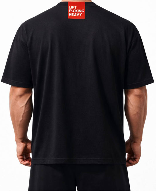 PRG Oversize t-shirt LIFT F*CKING HEAVY