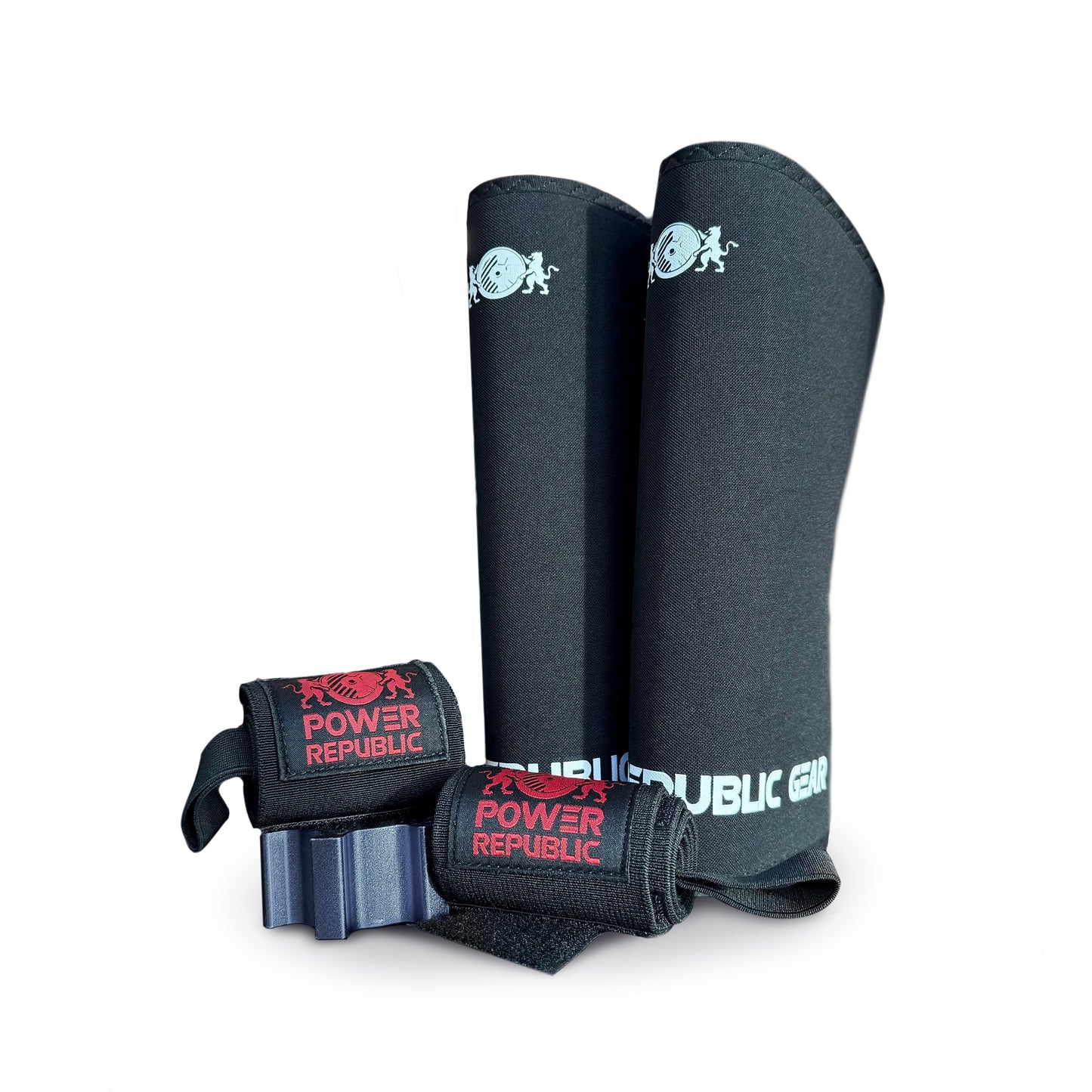 Knee sleeves Anvil + Wrist wraps Anchor