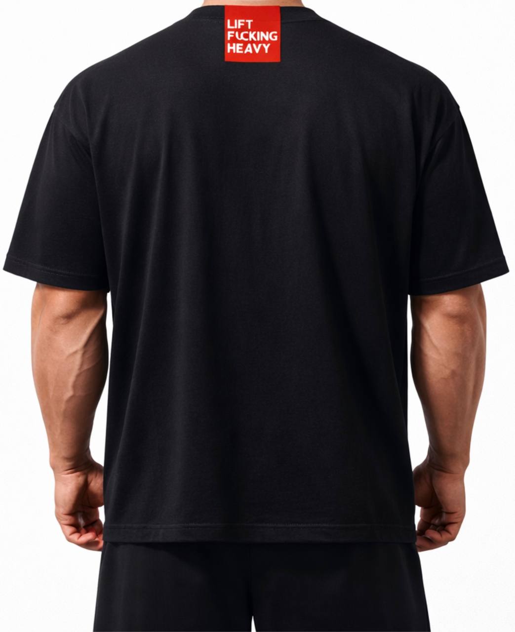 PRG Oversize t-shirt LIFT F*CKING HEAVY